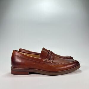 Sperry Penny Brown Leather Casual Slip On Loafers Shoes STS19069 Men's Size 11